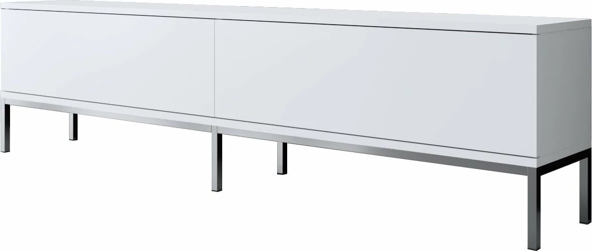 Komodë TV Hanah Home, Lord, e bardhë, argjend