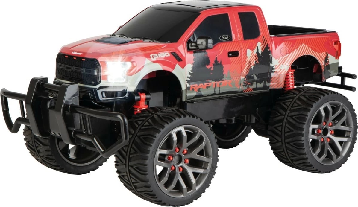 Makine RC Carrera Ford F-150 Raptor, 40cm, 2.4GHz, Kuqe e zezë