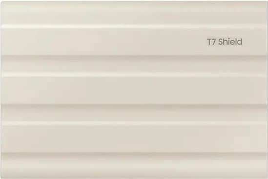 SSD i jashtëm Samsung T7 Shield 1TB, USB 3.2, Bezhë