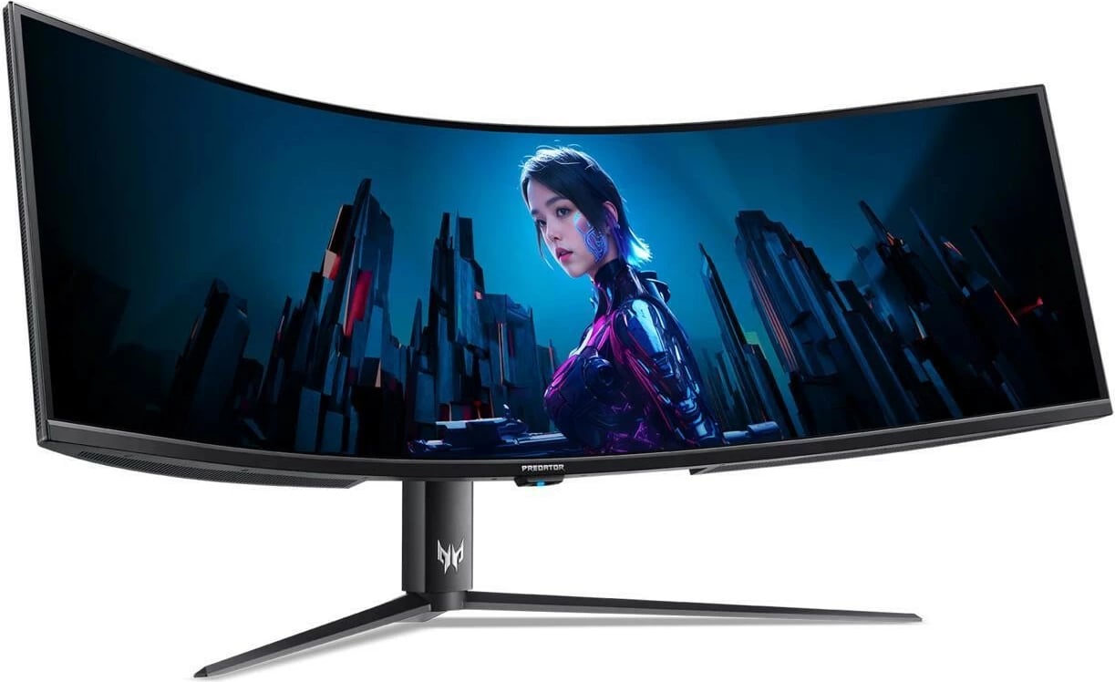 Monitor gaming Acer Predator Z57bmiiphuzx, 57", Mini LED, 7680x2160, 120Hz, i zi