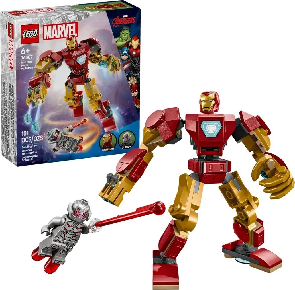 Set LEGO Marvel 76307 Iron Man Mech vs. Ultron Set LEGO Marvel 76307 Iron Man Mech vs. Ultron