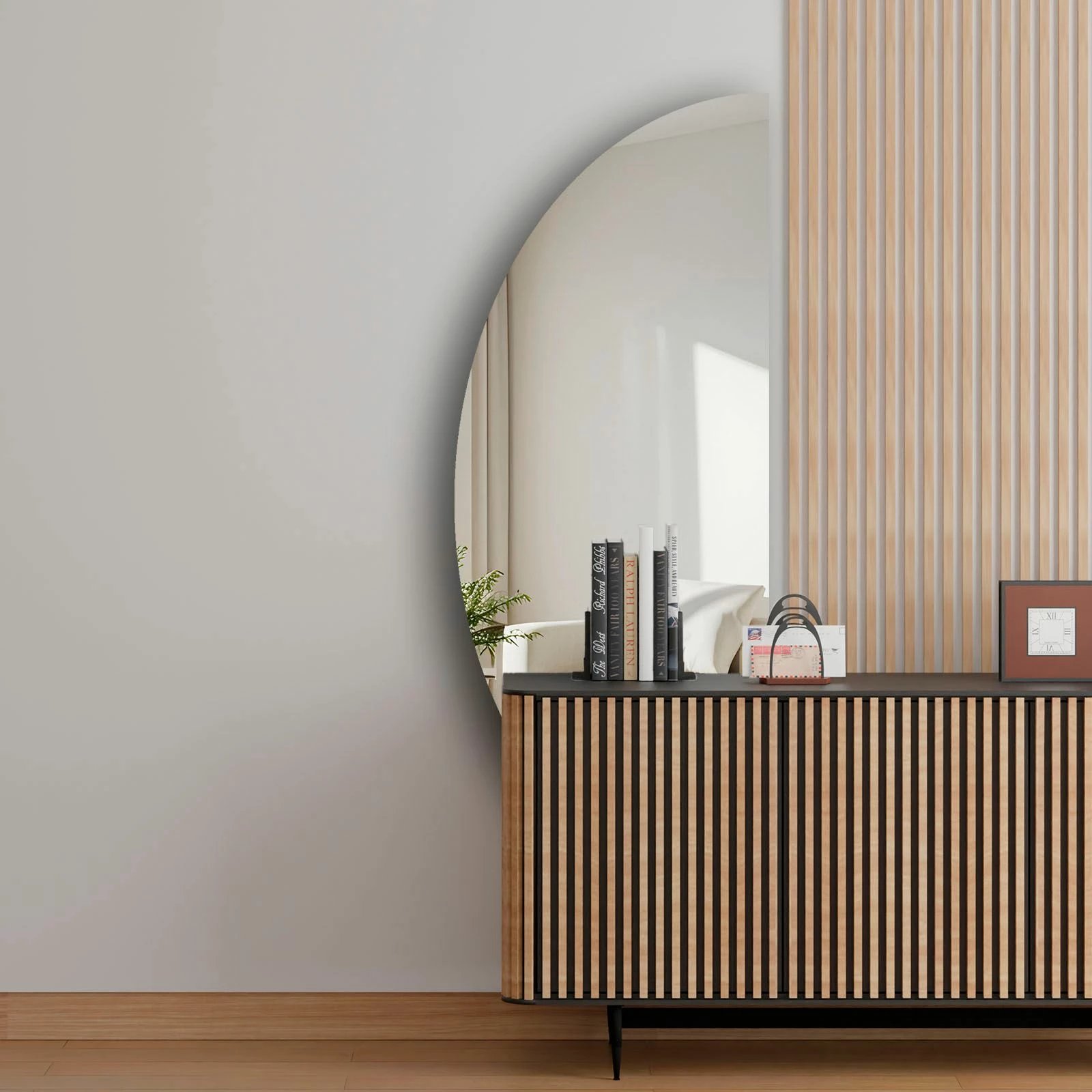 Pasqyrë Skye Decor, shumëngjyrëshe, 52x135cm, 52135Ayna-002