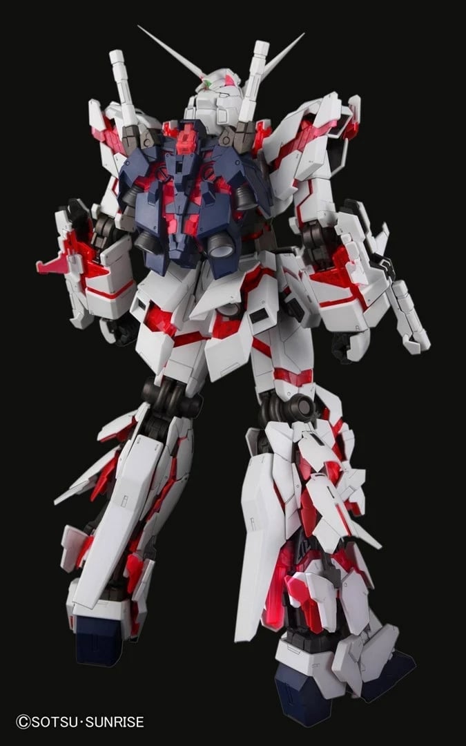 Model PG Bandai Unicorn Gundam, Perfect Grade, Bardhë