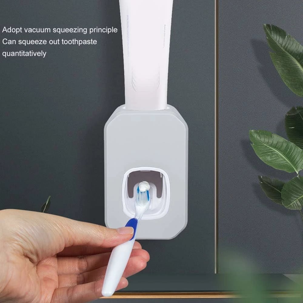 Dispenser automatik për pastë dhëmbësh ΚΥΚΛΩΨ, 6x6x9cm, i bardhë