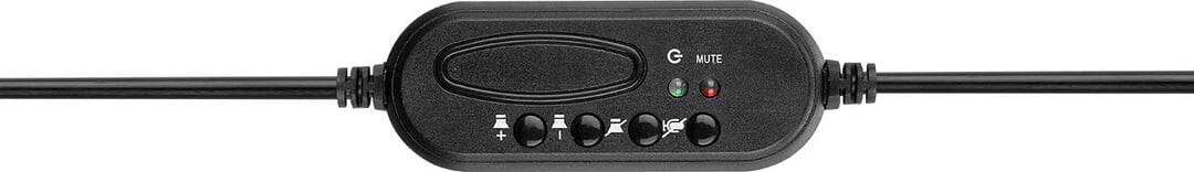 Kufje Me Kabëll SHAREEZ PC-3033 (Zezë)