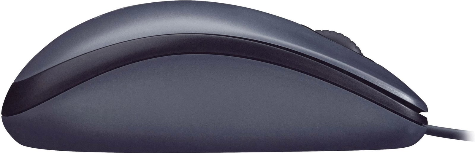 Maus Logitech M90 - USB, gri