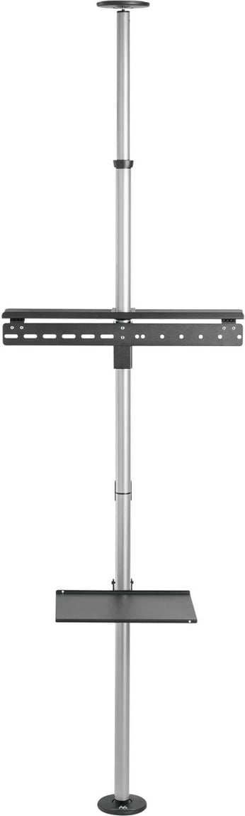Mbajtës tavan-dysheme Maclean MC-791N për TV/monitor, 37-70", metal, argjend