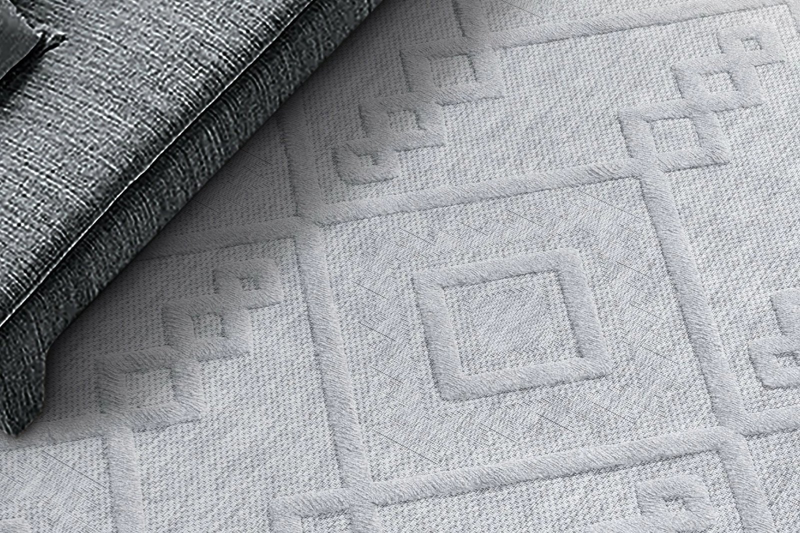 Qilim ngjyrë gri, 120x180cm, Conceptum Hypnose, 58647A Silva