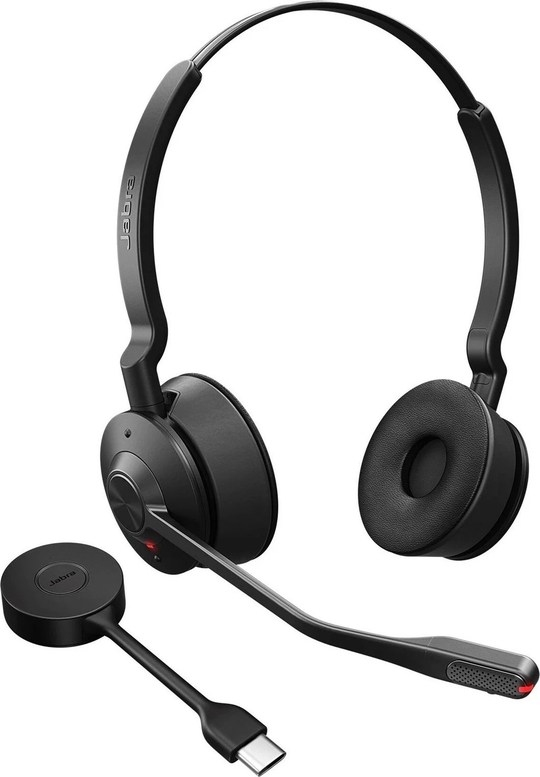 Kufje Jabra Engage 55 SE, USB-C UC Stereo, Wireless, e zezë
