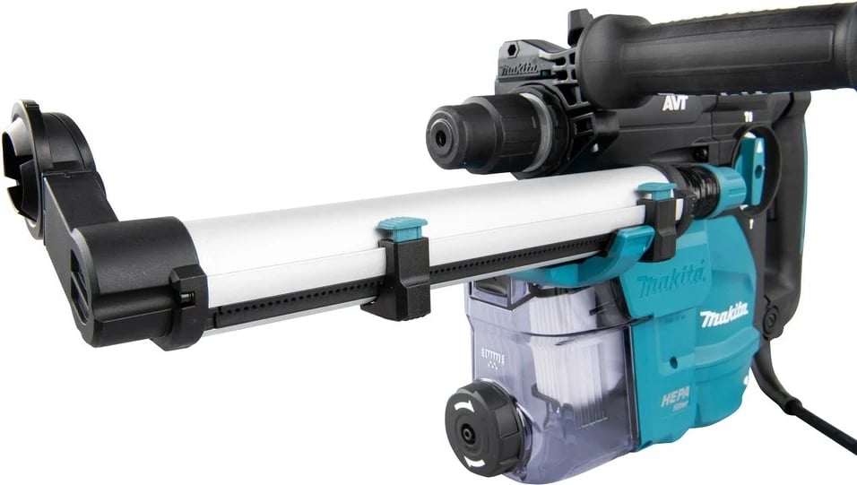 Çekiç rrotullues Makita HR3011FCJ, 1050 W, SDS Plus, zi/blu