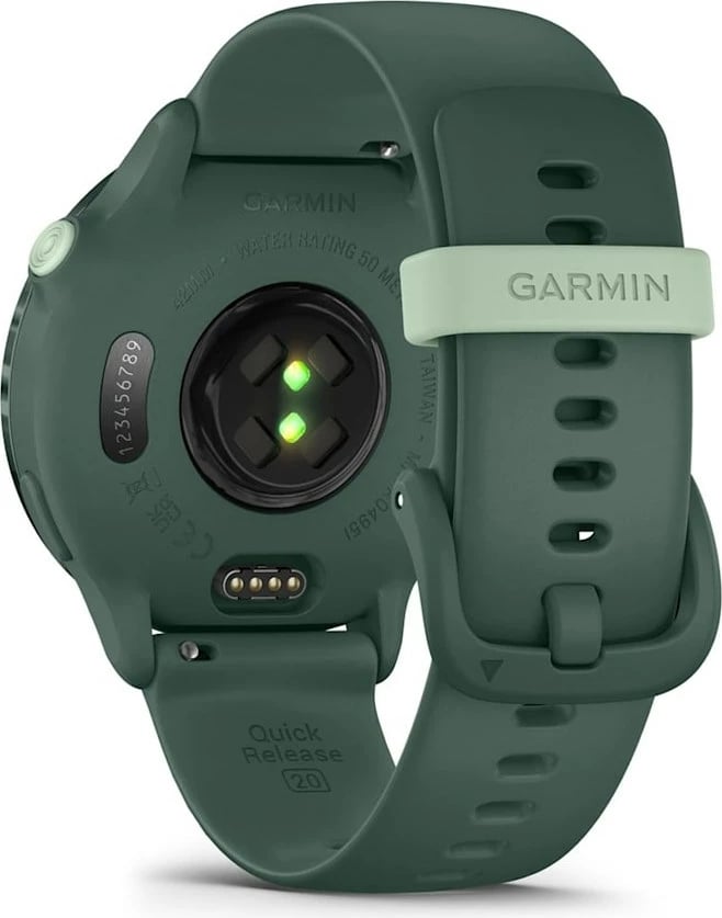 Orë sportive Garmin vívoactive 6, 42 mm, AMOLED, GPS, e gjelbër