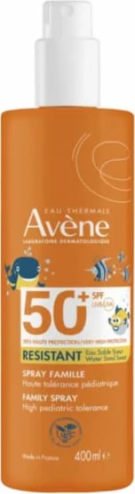 Sprej për diell Avène Family Spray SPF50+ unisex 400ml