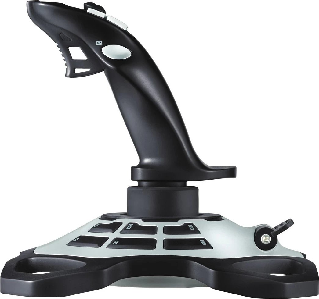 Joystick Logitech G Extreme 3D PRO, me kabllo, për PC, i zi