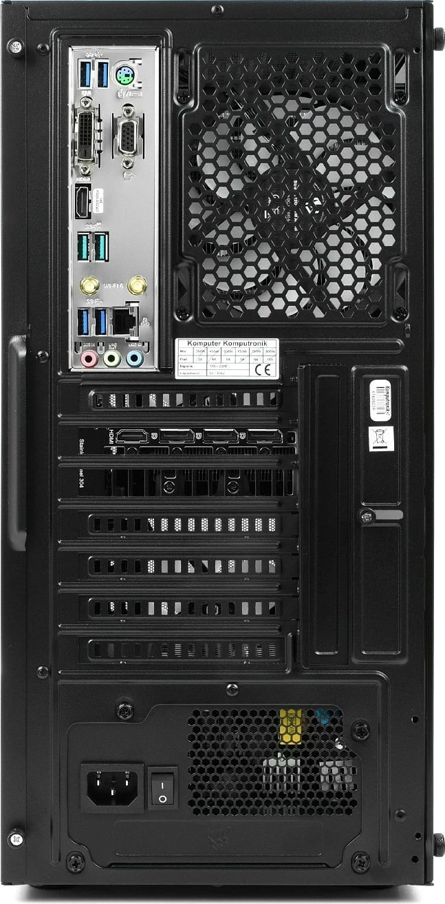 Kompjuter Komputronik Infinity R750 [E07] Ryzen 7 | RTX 4060 Ti | 32GB | 1TB, i zi