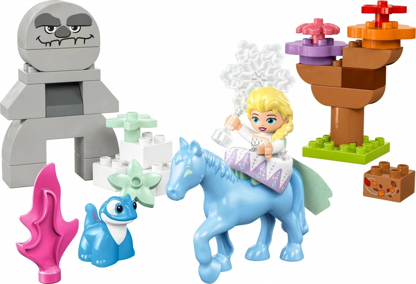 Set lodrash LEGO DUPLO Disney Frozen 2, Elsa dhe Bruni në Pyllin Magjik, 31 pjesë, për fëmijë 2+ vjeç Set lodrash LEGO DUPLO Disney Frozen 2, Elsa dhe Bruni në Pyllin Magjik, 31 pjesë, për fëmijë 2+ vjeç