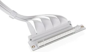 Kasë Thermaltake Riser Tape PCI-E 4.0 x16 Extender 400mm Dual 90°, Bardhë