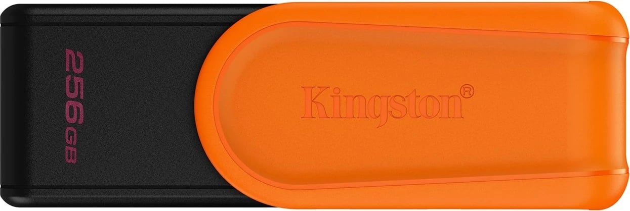 USB Kingston DataTraveler Exodia S 256GB, USB 3.2, zi/portokalli