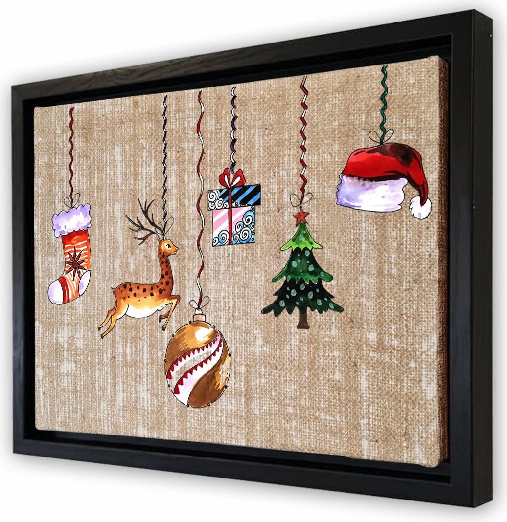 Pikturë dekorative në kanavacë me kornizë, shumëngjyrëshe, Wallity, LSJ800828_4666, 47x67cm