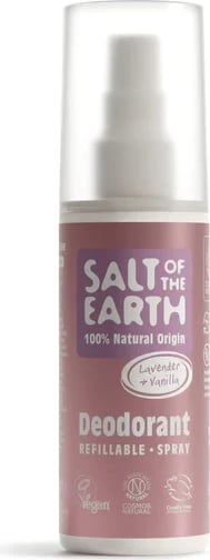 Deodorant natyral Salt of the Earth Lavender & Vanilla Spray, 100 ml