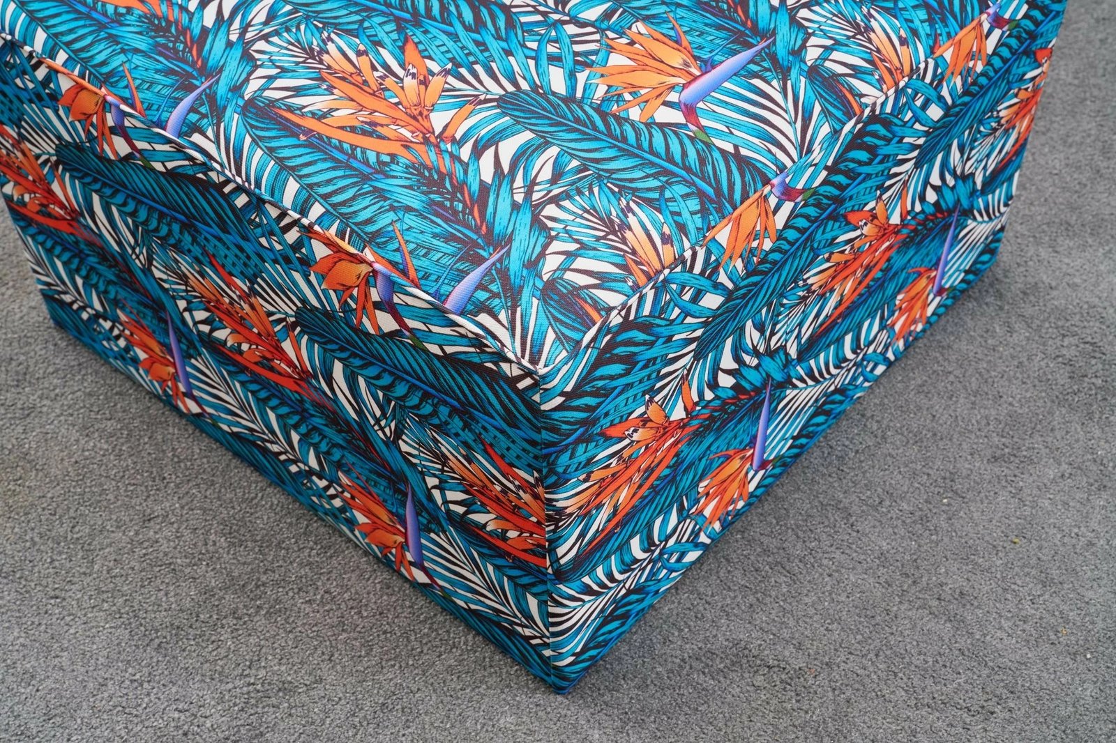 Puf Atelier del Sofa, ngjyrë kaltër, Kozan