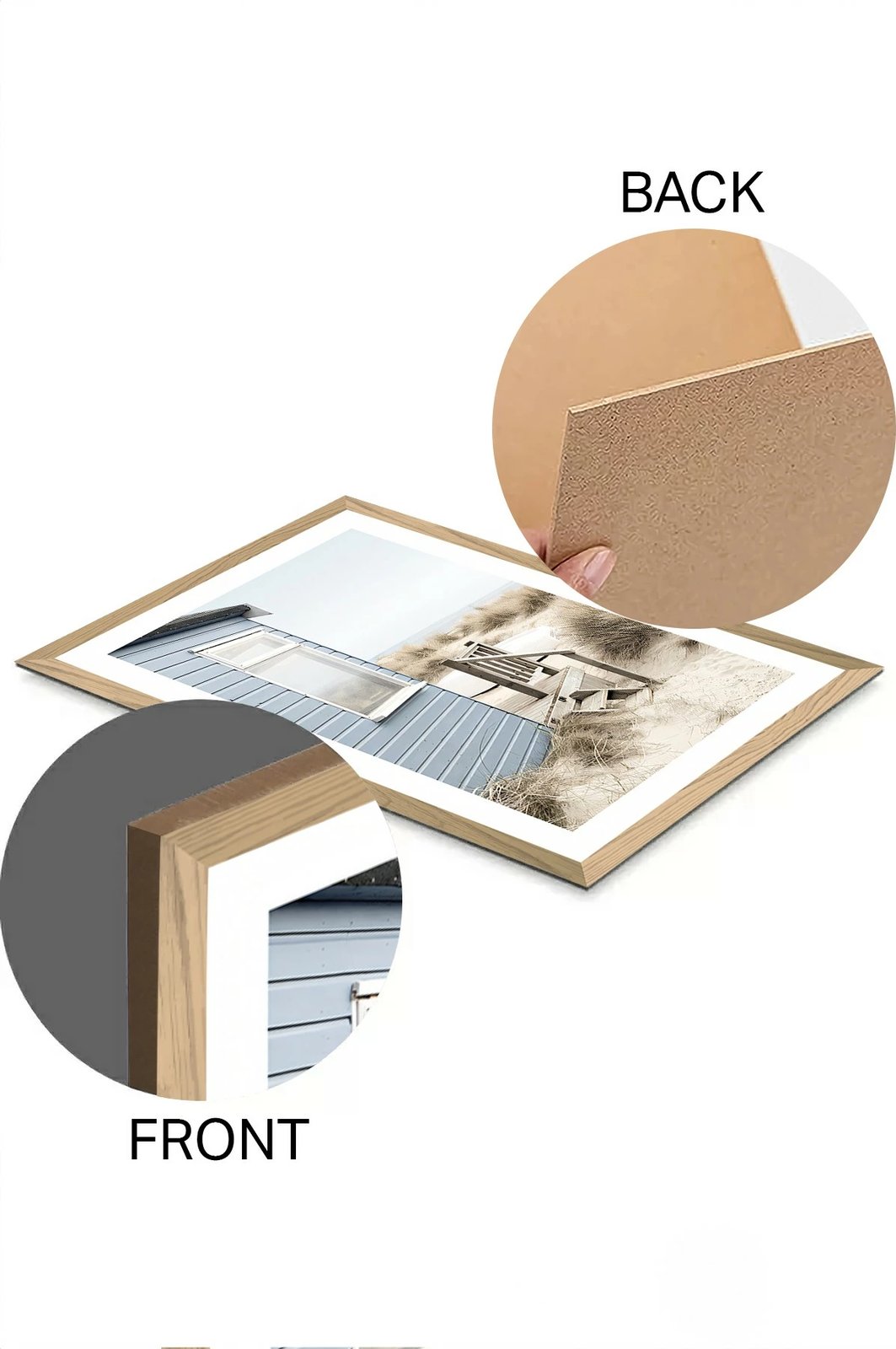 Pikturë dekorative për mur, Wallity, Tekhammdf127, shumëngjyrëshe, 33x48cm