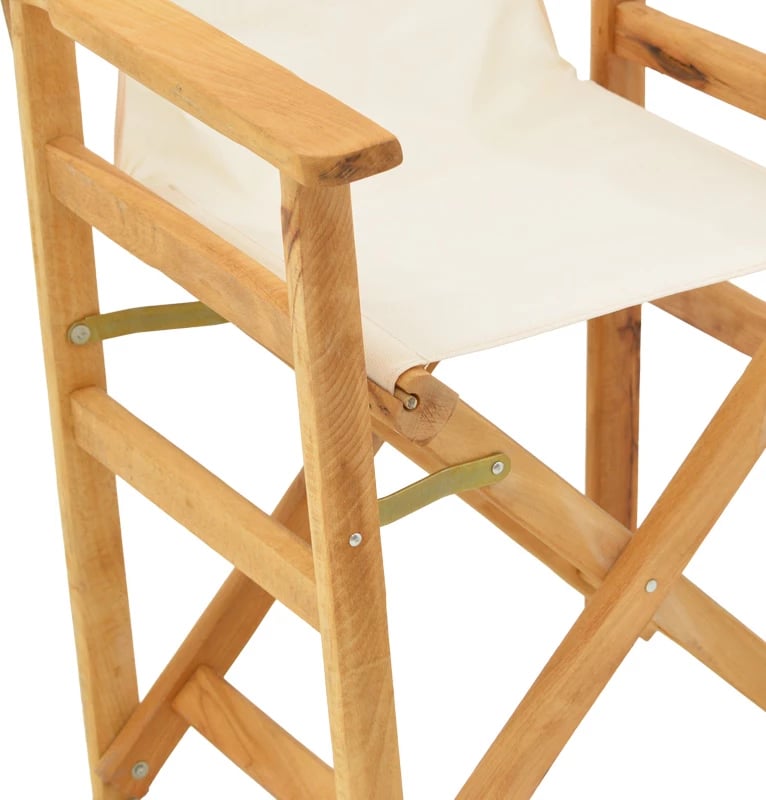 Karrige regjisori, dru ahu, ngjyrë natyrale - pëlhurë Nexus ecrou