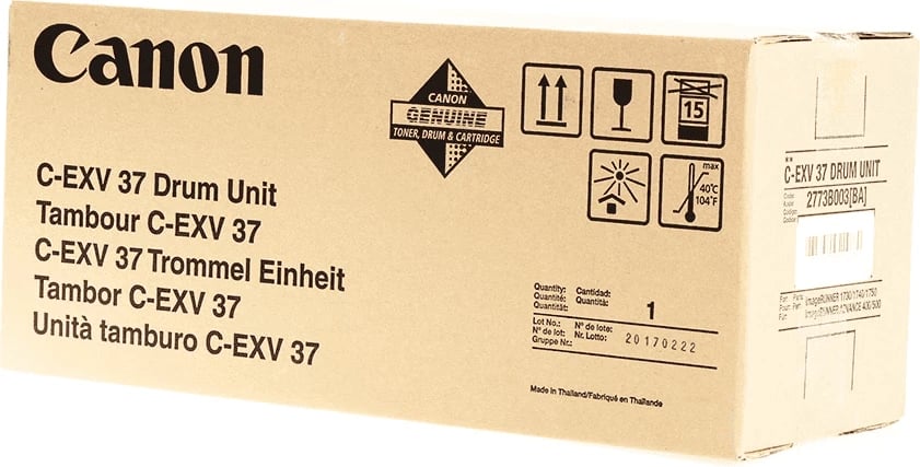 Njësi drum Canon C-EXV 37 2773B003 rendiment 112000 faqe standard