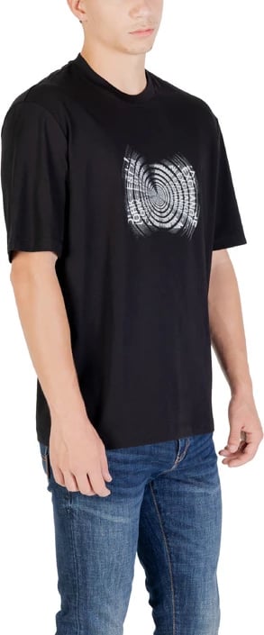 Maicë Armani Exchange për meshkuj, e zezë