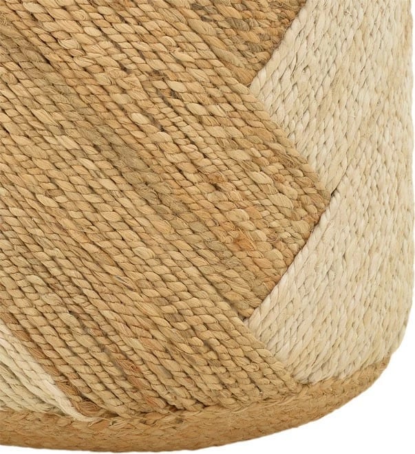 Karrige për bar Elision Inart natyrale-bezhë 100% jute 40x40x40cm