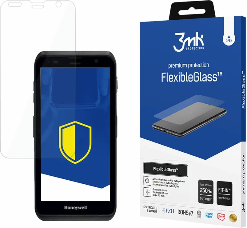 Mbështjellës xhami hibrid 3mk FlexibleGlass për Honeywell EDA52