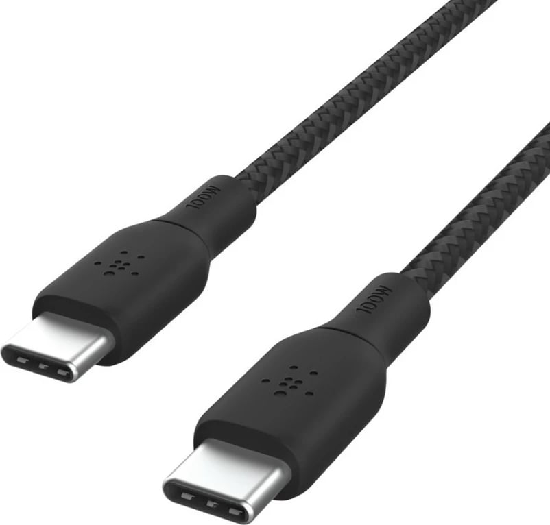 Kabllo USB-C Belkin CAB014bt3MBK, 3 m, e zezë