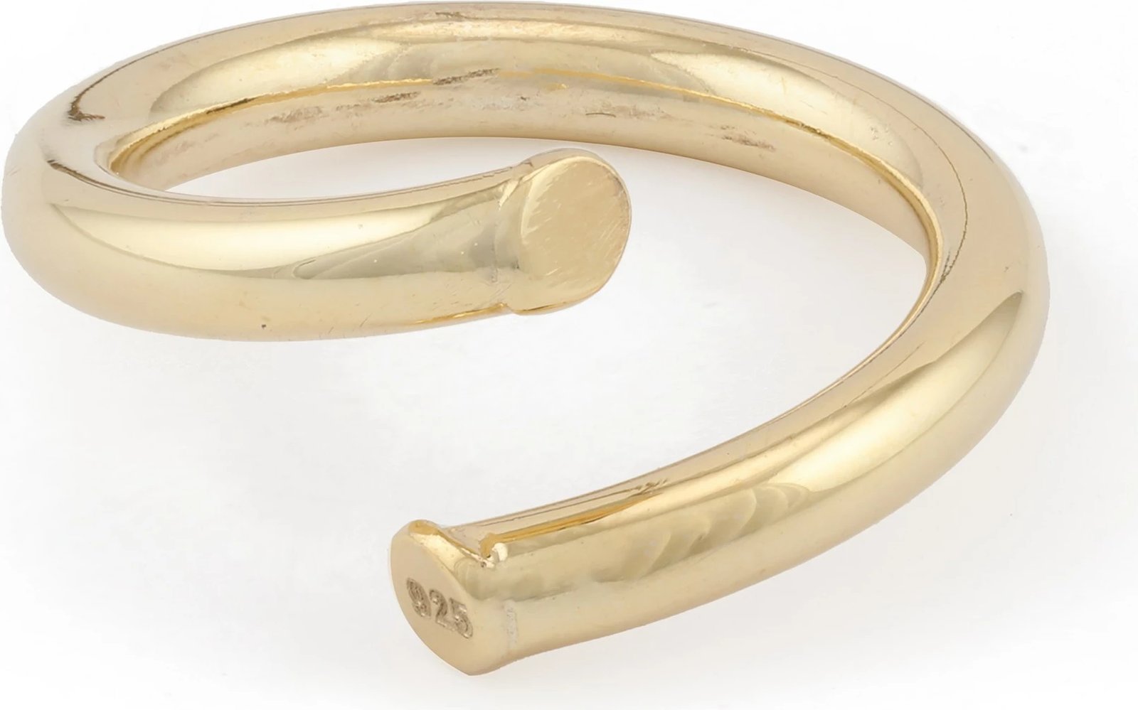 Unazë argjendi Jumeon, ngjyrë ari, 10855G