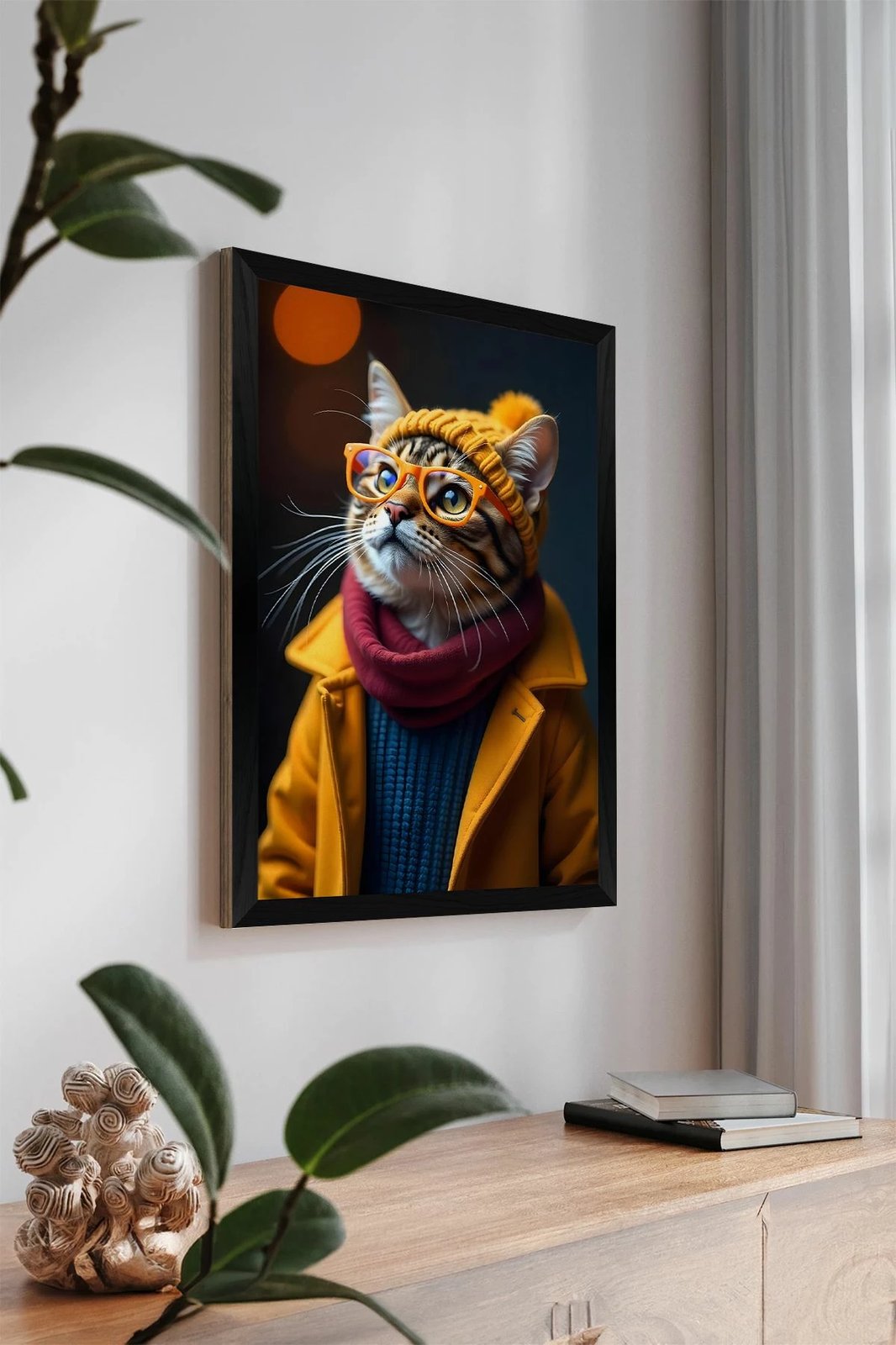 Pikturë dekorative, shumëngjyrëshe, Arthynmodel3348-24, 33x48cm