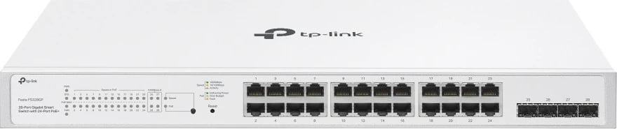 Switch TP-Link Festa FS328GP, L2/L2+, Gigabit Ethernet, PoE, Rack mounting