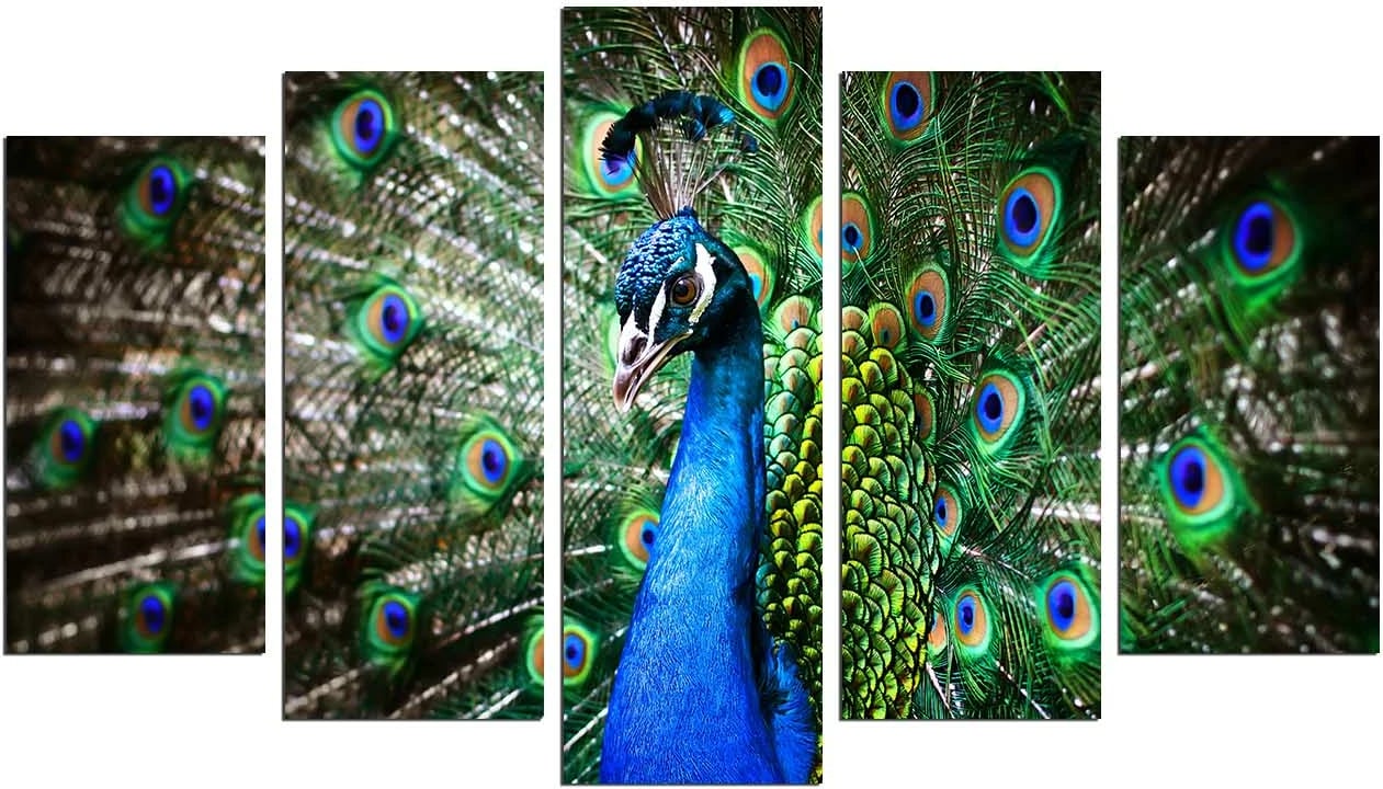 Pikturë dekorative MDF, 5 pjesë, Wallity, 5PMDF-16