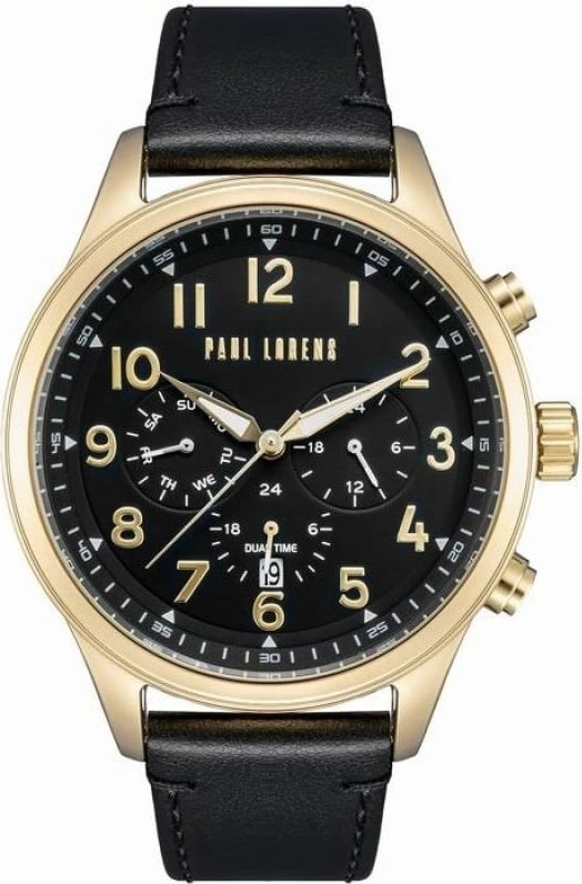 Orë dore për meshkuj Paul Lorens, e zezë