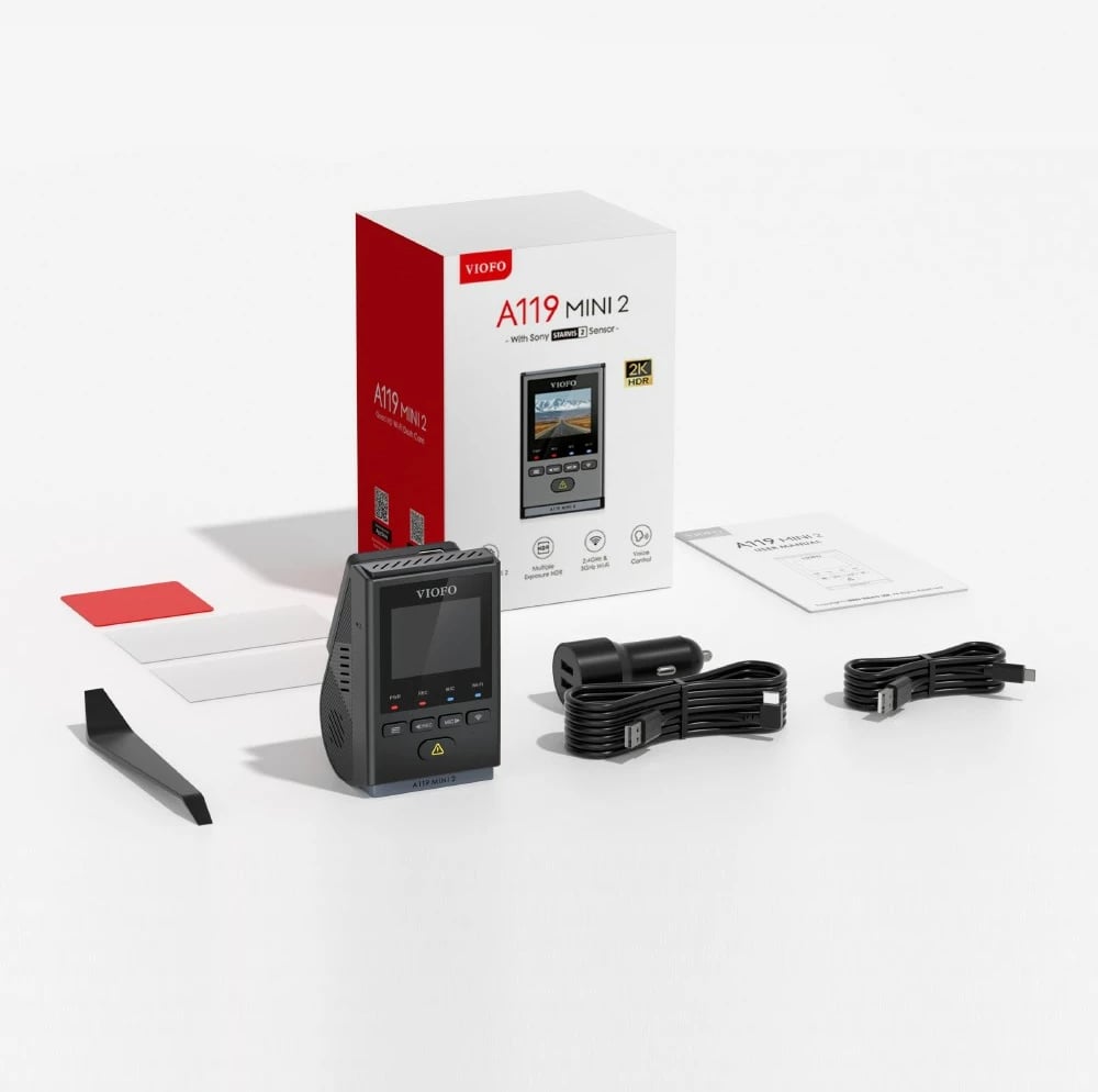 Regjistruesi i rrugës me GPS VIOFO A119 MINI 2-G, i zi
