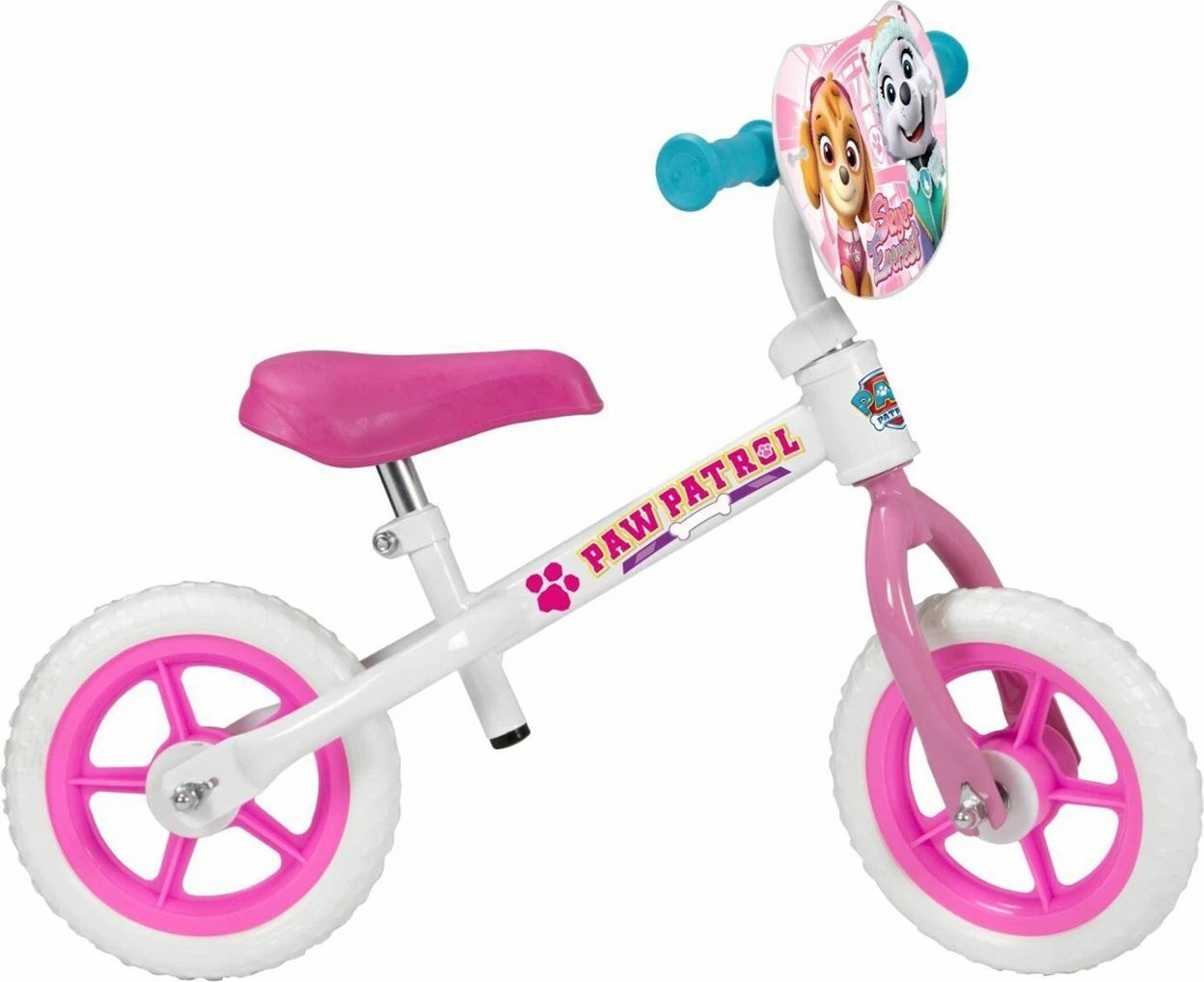 Biçikletë e ekuilibrit për fëmijë Toimsa TOI141, 10", e bardhë/rozë