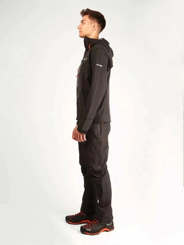 Jakne trekking Salewa për meshkuj, të gjelbër