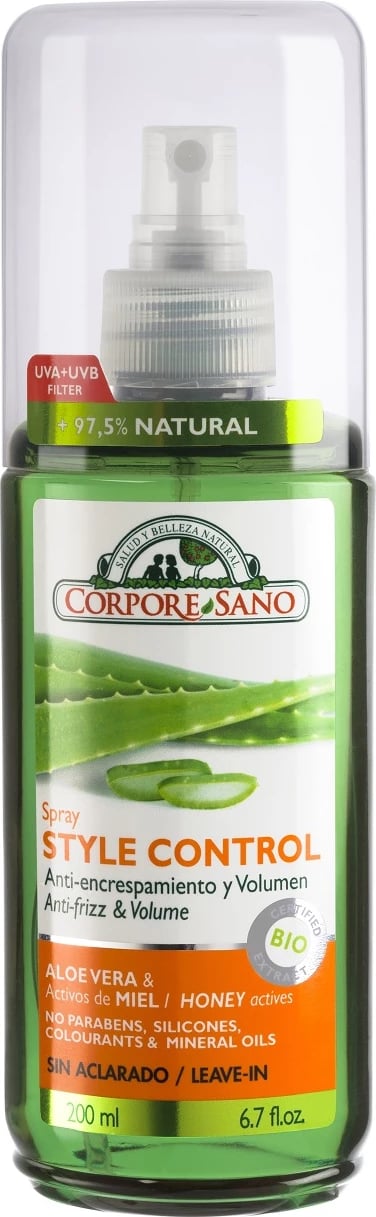 Spray kondicionues flokësh Corpore Style Control Bio unisex 200ml