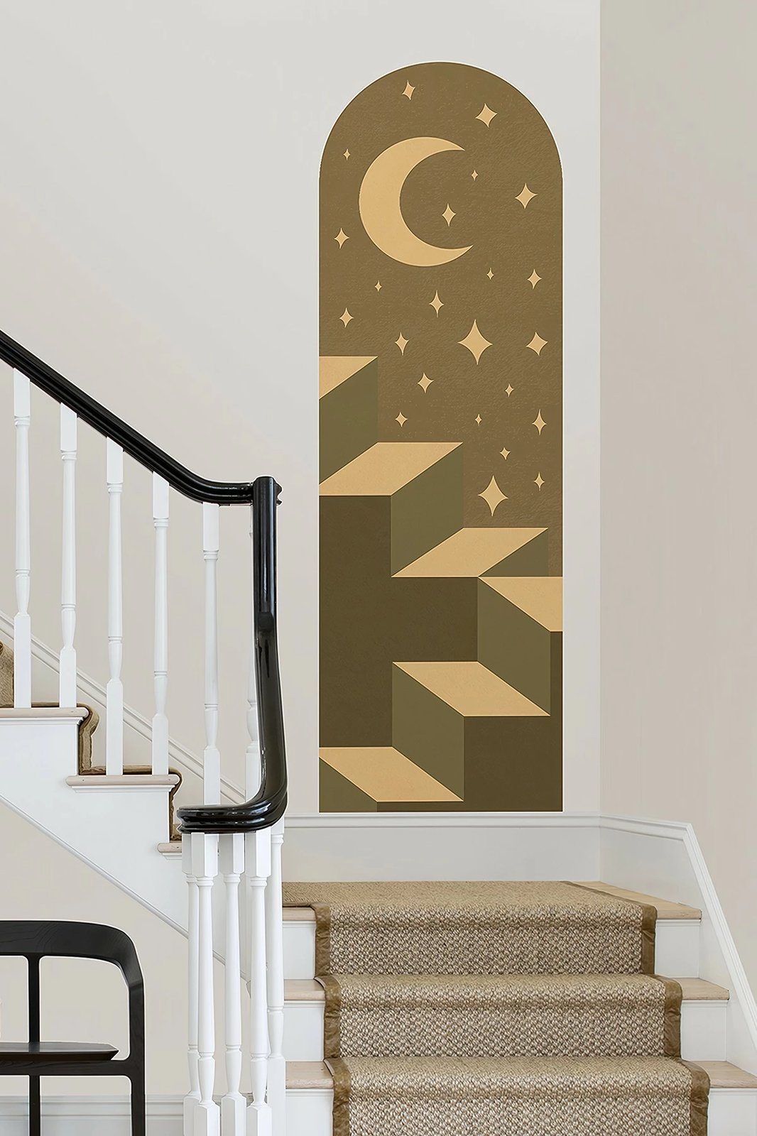 Sticker dekorativ për mur Wallity, ERSYSTCKR4, shumëngjyrësh