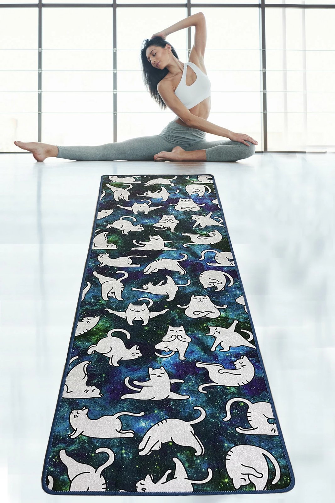 Qilim yoga Vital And Vivid, Bitila Djt, shumëngjyrësh, 60x200cm