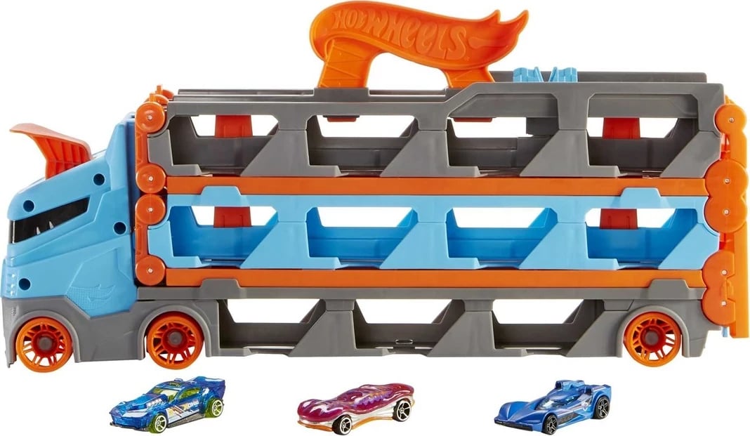 Hot Wheels City Speedway Hauler, MATTEL, Multi