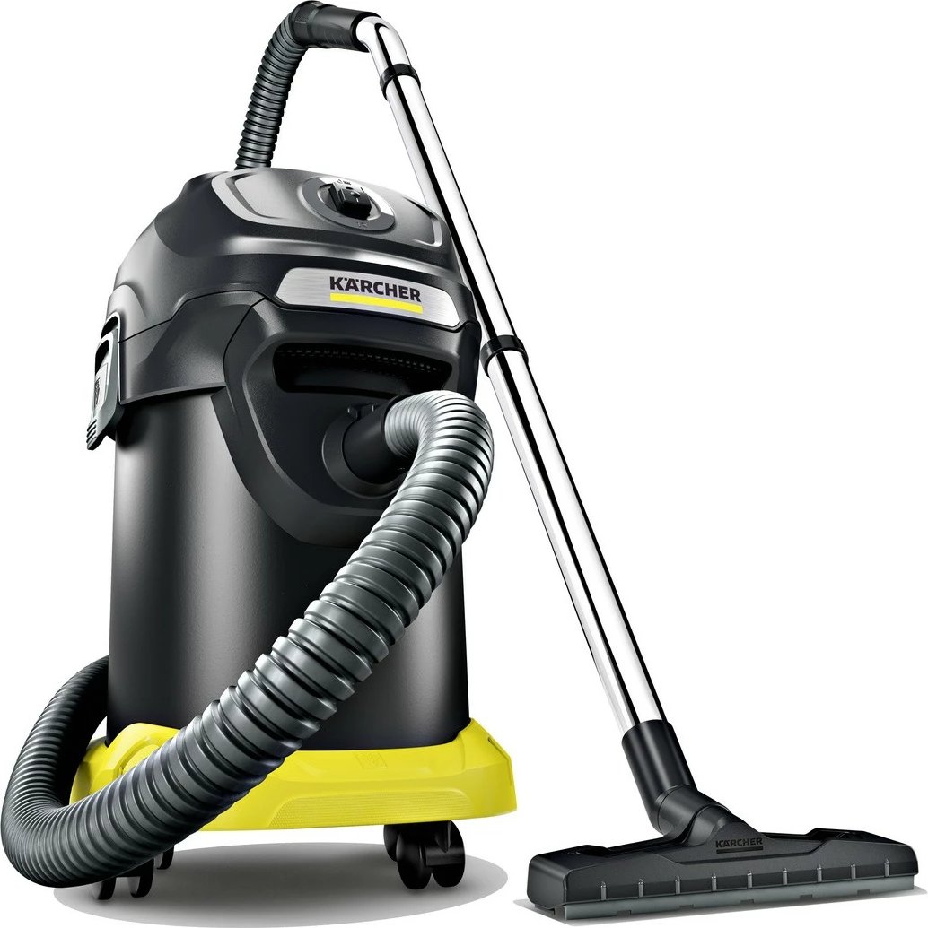 Aspirator për hi Karcher AD 4 Premium 1.629-731.0 17 L 600 W rezervuar metalik pa qese zi/verdhe