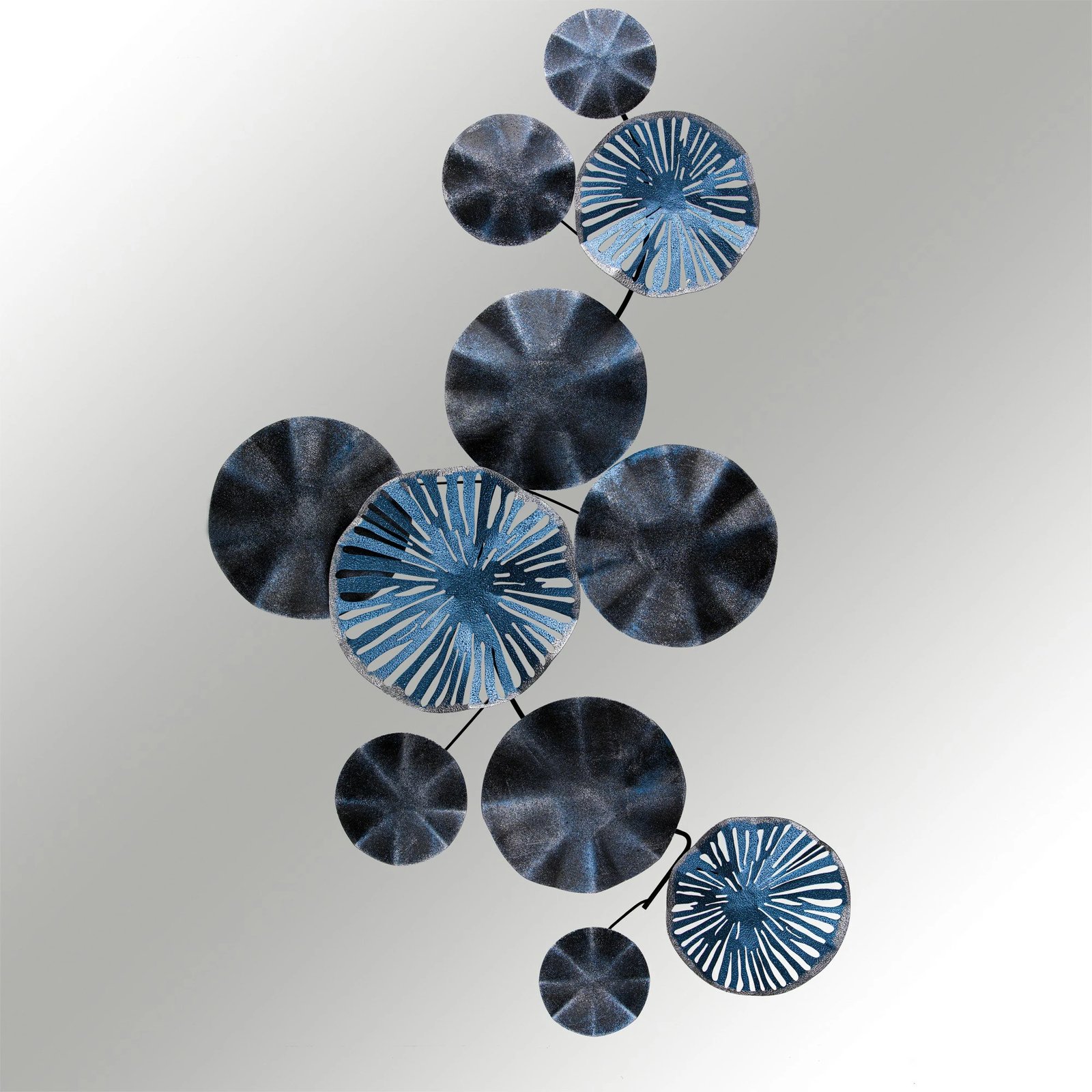 Aksesor dekorativ metalik për mur Wallity, lepur