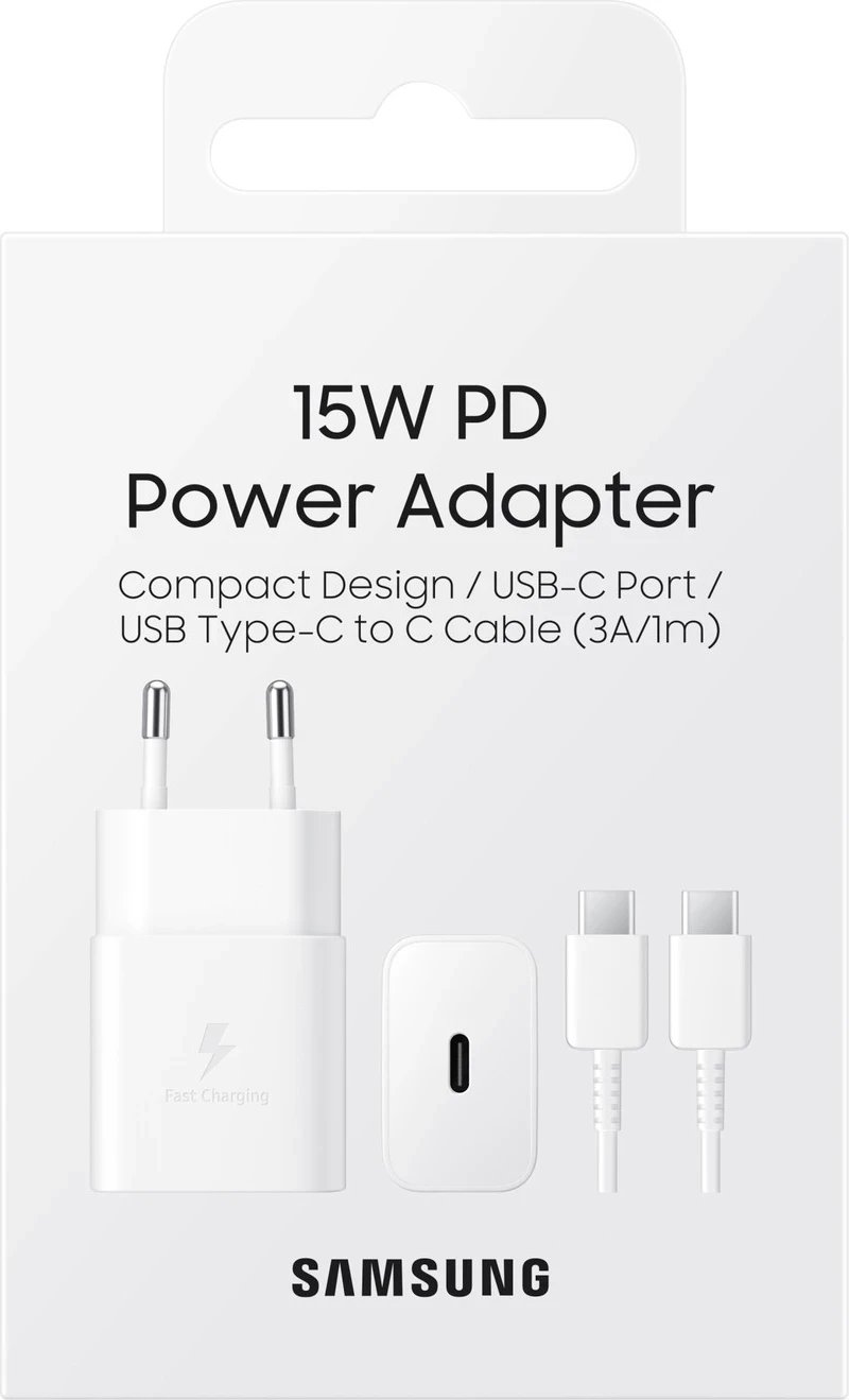 Karikuesi Samsung, 15W EP-T1510, i bardhë