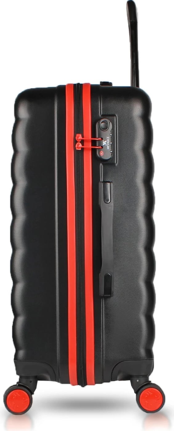 Set valixhesh (2 copë), Zoozie Bags, 8074, ngjyrë e zezë