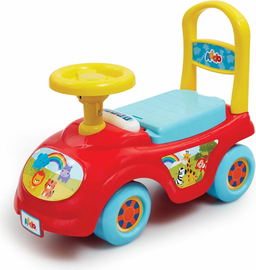 Little Lot – Makina e Parë për Fëmijë, Ngjyrë e Kuqe dhe Blu