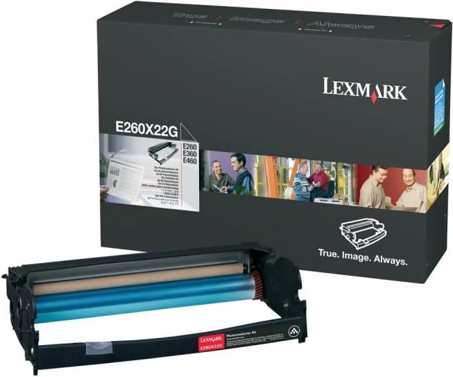Njësi fotokonduktori, Lexmark, E260X22G, rendiment deri 30,000 faqe, për E260/E360/E460, 1 copë, e zezë