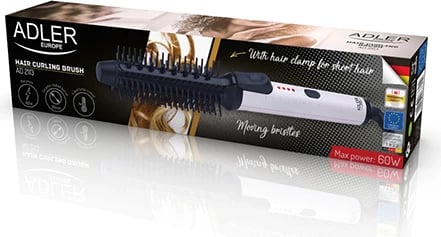 Ondulues flokësh Adler AD 2113 26mm, veshje qeramike, 4 nivele temperaturë, krehër